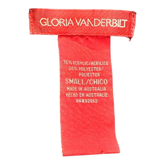 Vintage Gloria Vanderbilt Faux Fur Trim Cardigan Black Penny Lane Small - Picture 3 of 3